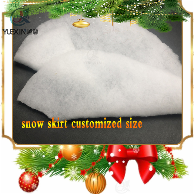 Round Anti-Static Snow Blanket For Christmas